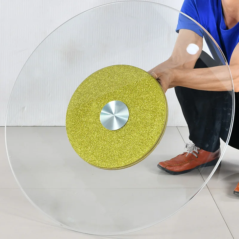 Wholesale 10mm Motorized Lazy Susan 12mm Glass Lazy Susan Turntable High Quality Crystal Lazy Susan