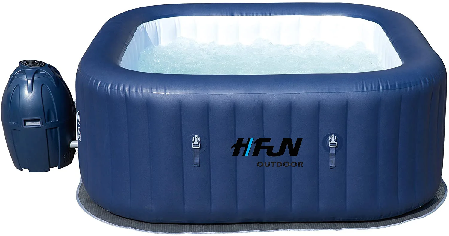 Big 10 Person Indoor Outdoor Bathroom Portable Inflatable Hot Tub Lazy