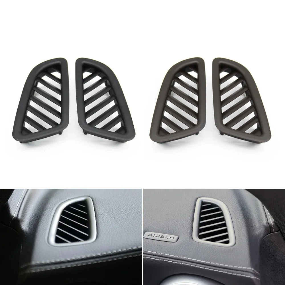 Front Dashboard Console Upper Air Vent Outlet Grill Cover For Benz C