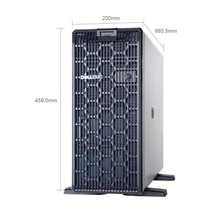 New de ll t550 server motherboard with cpu and ram tower Server network 8 bay server case  de ll sever