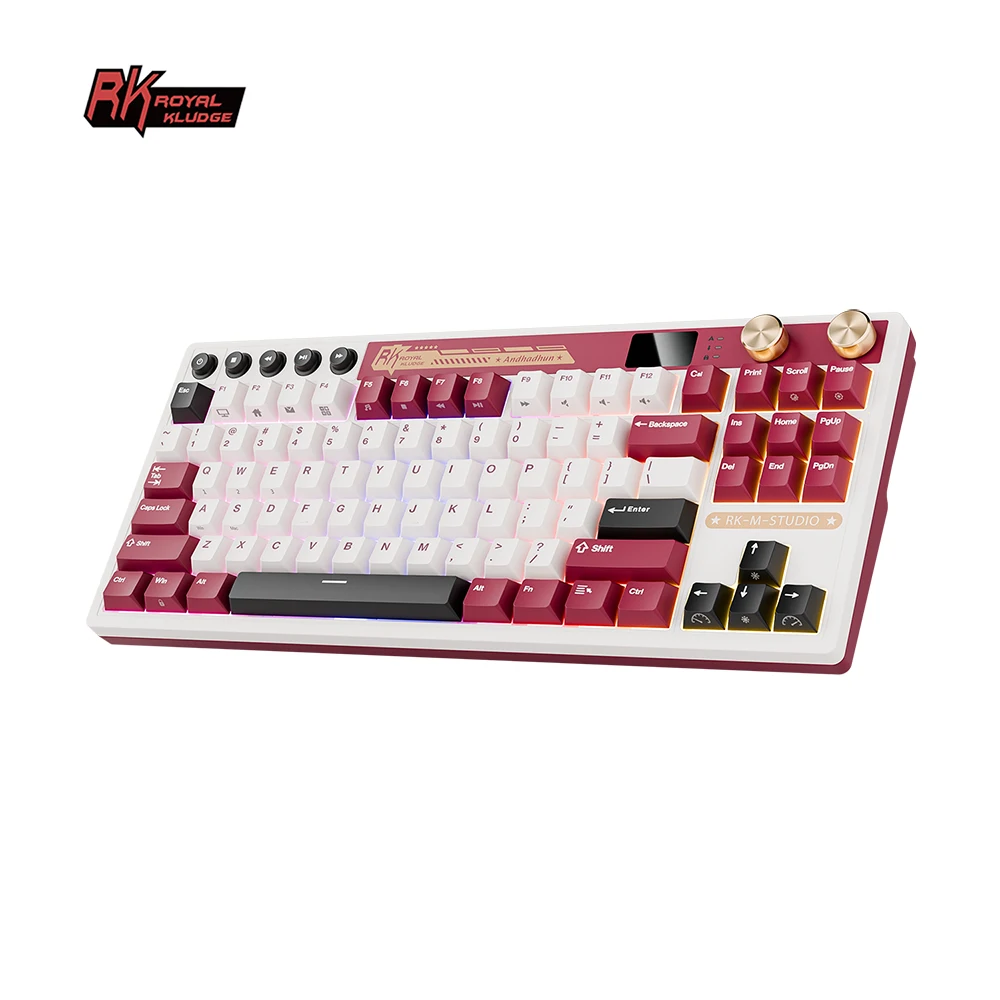 RK M87 Mechanical Keyboard - Wireless Gaming Excellence