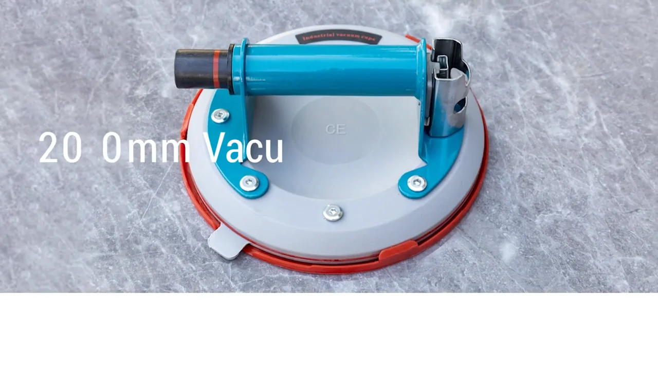 Raizi 8 Inch Pump Action Vacuum Tile Stone Silica Gel Suction Cup ...