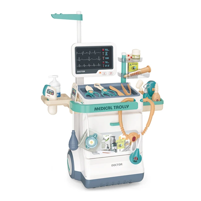 Juego de simulación Ecg Equipo médico Juguetes de mesa Juego de