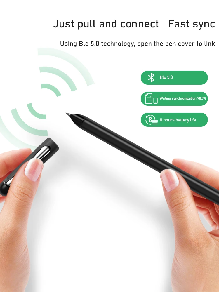 Xuezhiyou Records Sound Phone Transfer Writing Notebook and Stylus Pen  Digital Writing Pad Multifunctional Smart Pen Set