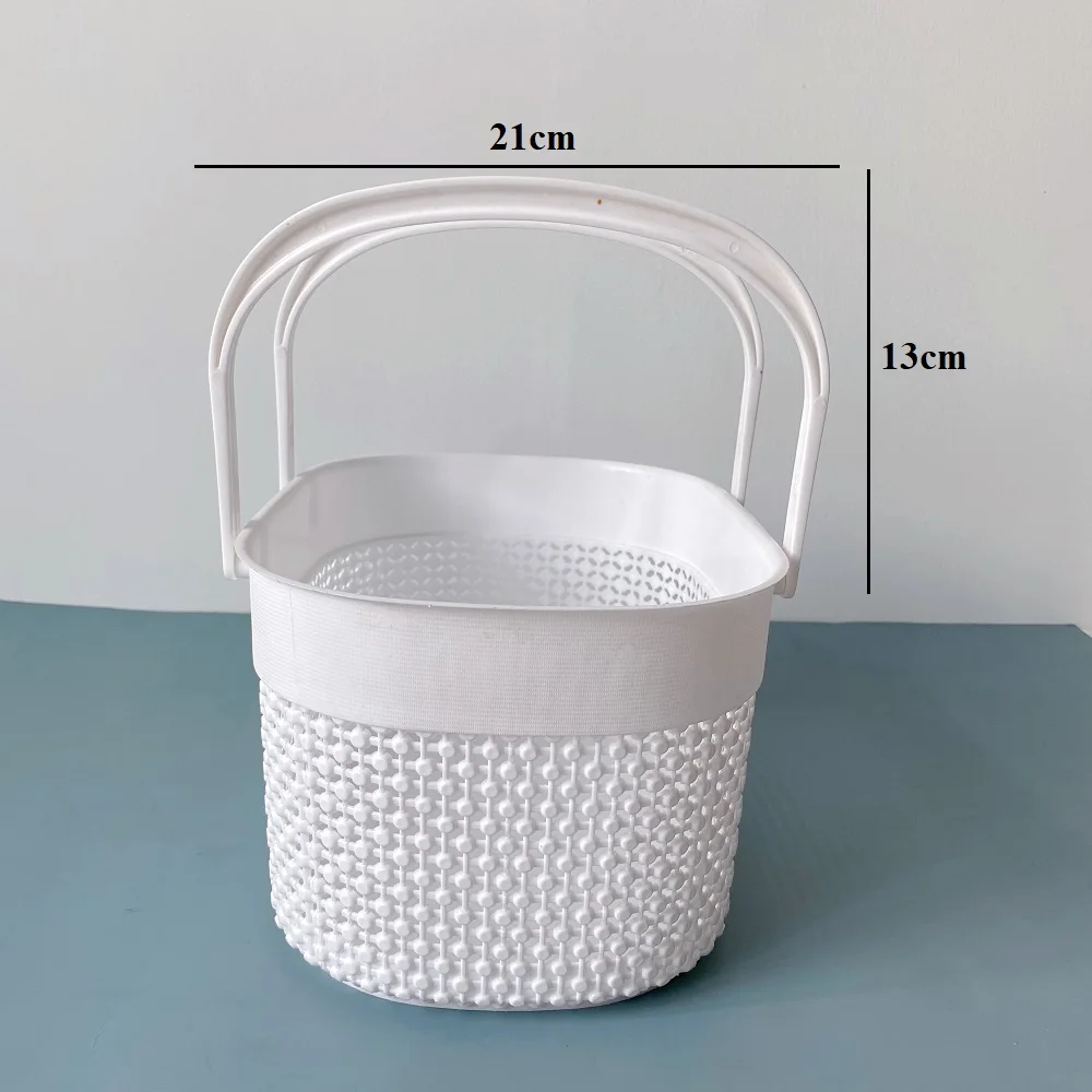 Jy5002 Plastic Bathroom Storage Baskets Waterproof Clothes Storage Boxes Laundry Storage With ...
