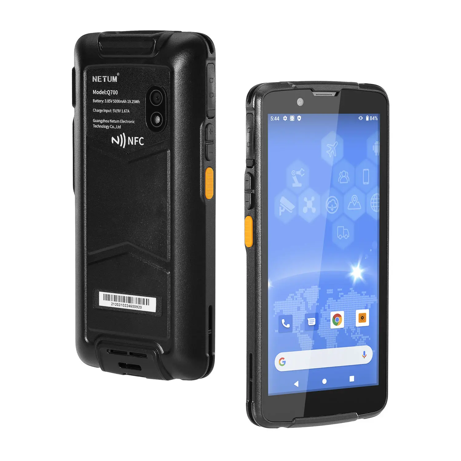 Android 11 Handheld PDA QR Reader Smart System for Warehouse