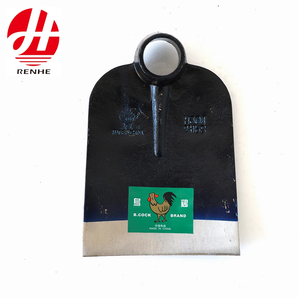 product factory made best quality rail steel forged hoe agricultural excavating soil-4