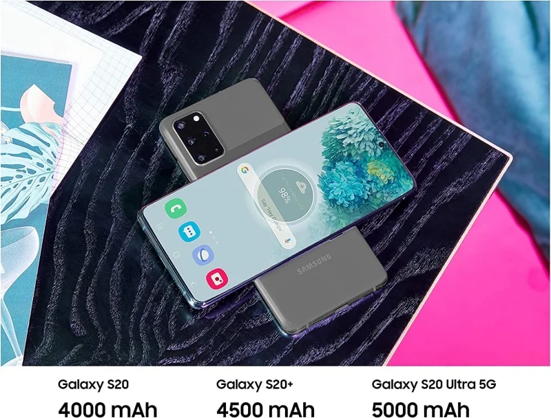 For Samsung Galaxy S20 ultra phone 6.9inch 5000mAh 108MP Snapdragon 865 NFC Unlock Used A+ 5G smartphone 128GB 256GB 512GB