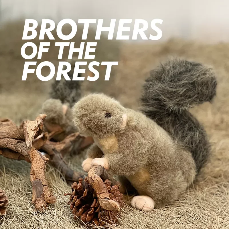 Afp Classic Backyards Real Deal Raccoon Squirrel Plush Soft Durable