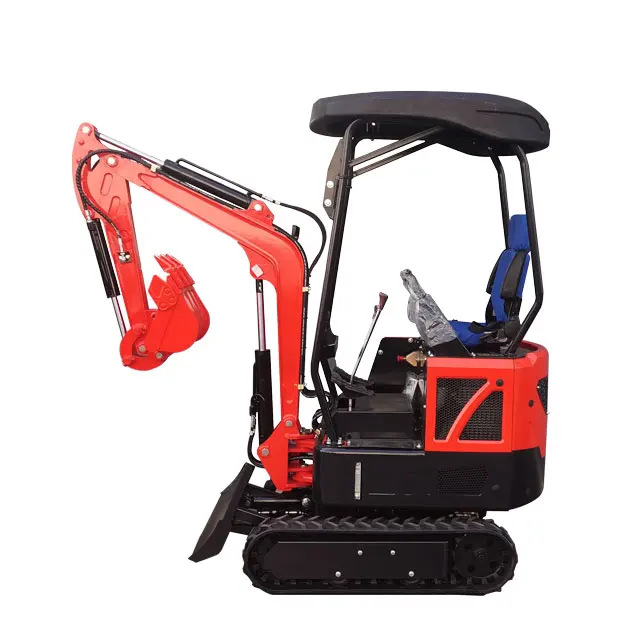 New High Efficiency 1 Ton Hydraulic Hammer Mini Excavator With Best 