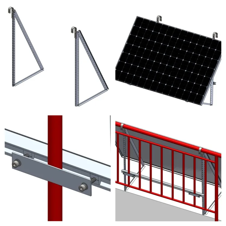 Sunforson Solar Balcony Aluminium Mounting System Triangular Solar ...