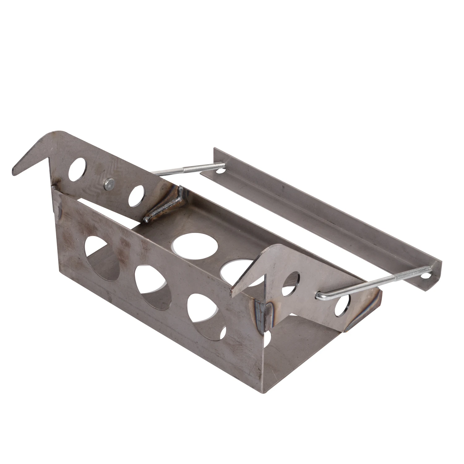 Стандартный стальной поднос для автомобильного аккумулятора универсальная коробка установки запчасти гоночного автомобиля автомобильные