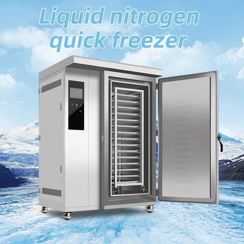 格安安い】 低温窒素インスタント冷凍庫液体窒素ブラスト冷凍庫魚商業レストラン設備簡単操作 Buy Liquid Nitrogen  Freezer,Cryogenic Liquid Nitrogen Freezers,Easy Operation Liquid Nitrogen  Freezer Product