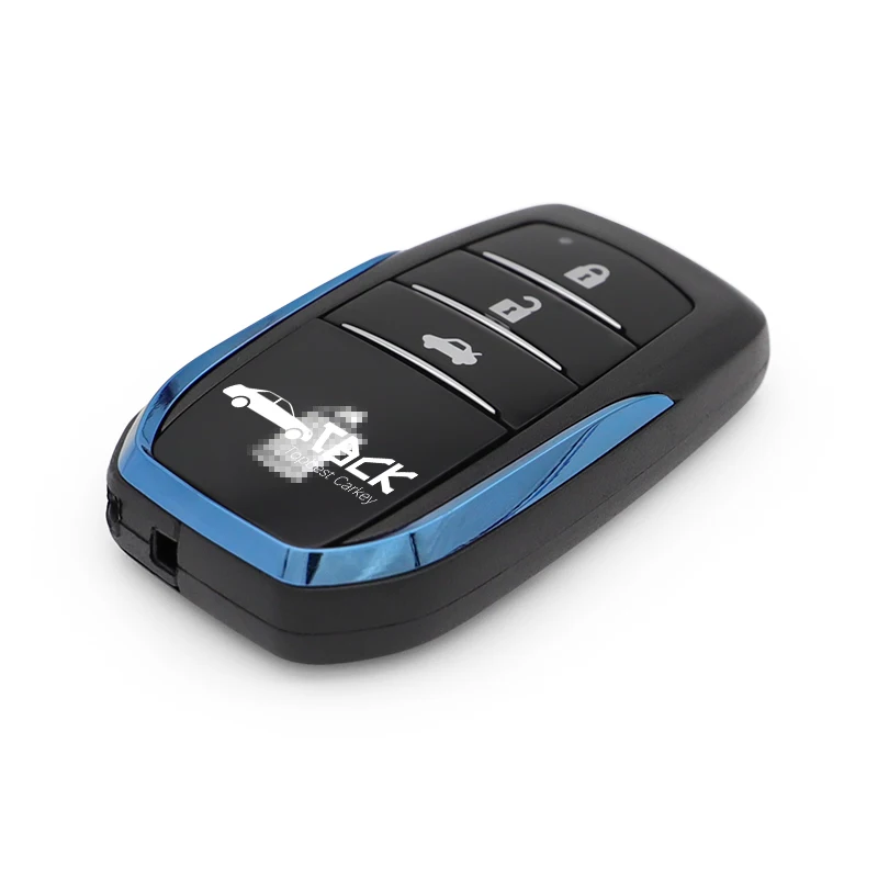 Upgrade Remote 3 Button Car Smart Key Shell for T-oyota C-amry Crown Avalon 4Runner Land Cruiser Prius RAV4 Venza FOB Case