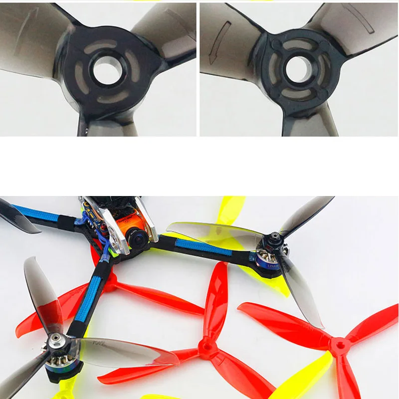 3 Inch Drone Props 16pcs 3-inch FPV Drone Props - 75mm 3-Blade ...
