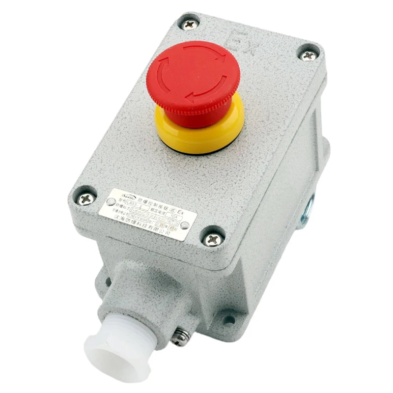 Push Stop Explosion Proof Emergency Stop Switch Emergency Button Off