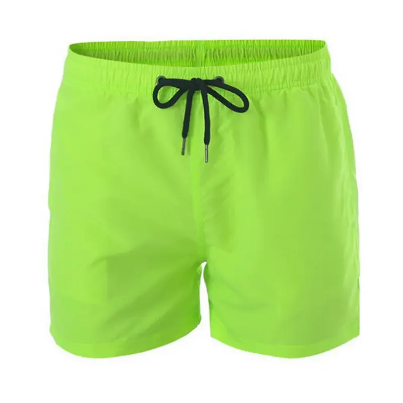 Customized  with 15 colors, summer multi-color quick drying men's beach shorts, women's beach mesh shorts992_voghion.com