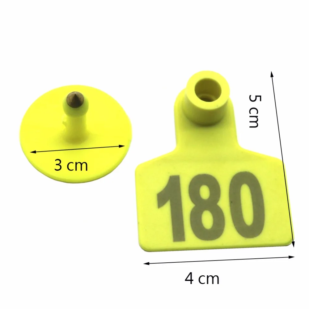 100Pcs Cow Cattle TPU Ear Tag Signs Without Words Ear Tags 100Pcs Cow Cattle TPU Ear Tag Signs Without Words Ear Tags