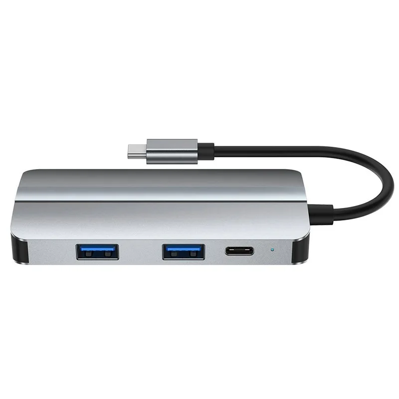 7-in-1 Docking Station USB3.0+HDMI+USB-C+PD+VGA+audio Docking Station Notebook Connector
