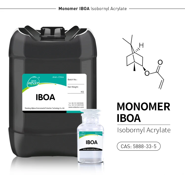 Isobornyl Acrylate Acrylic acid isobornyl ester IBOA uv monomer 5888-33-5