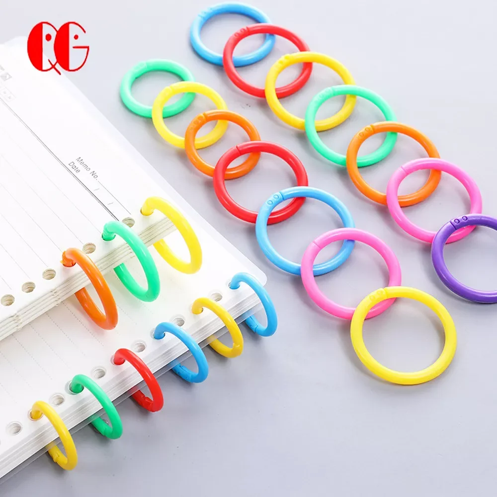 Large Size Round Plastic O Rings Manual Handbag Curtain Rings Diy