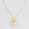 Collana in Quarzo Rosa