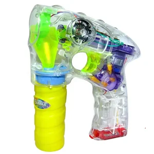 EPT Hot Selling Kids Funny Bo Led  Bubble Gun with Light