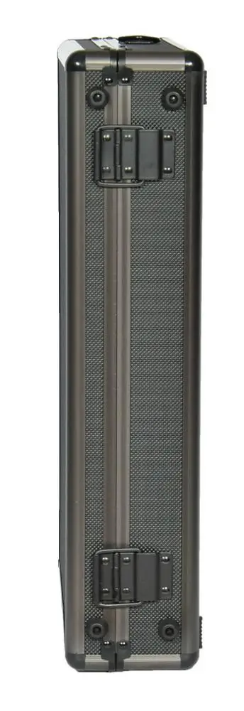 Мужской портфель традиционный атташе алюминиевая металлическая сумка переноска для ноутбука