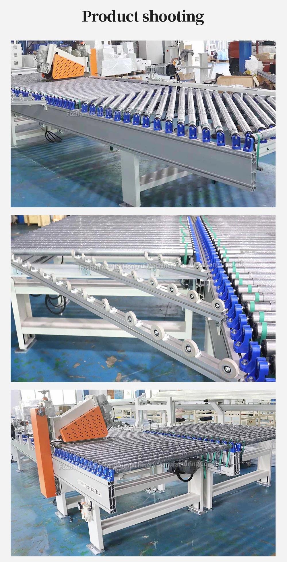 Woodworking Plywood Melamine Mdf Pvc Edge Bander Automatic Edge Banding Machine Line With Conveyor Roller Table details