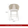 Chaise de bar centrale 63*52*92cm