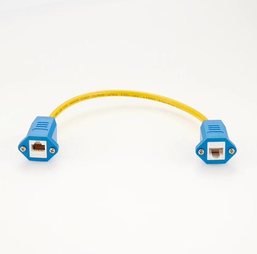 Panel-mounting CAT6 Cable