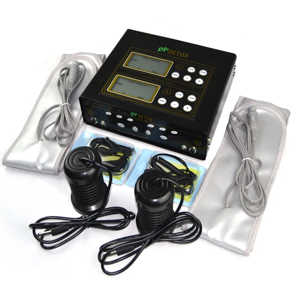 Portable Dual Use Ion Detox Foot Spa Ionic Detox Cleanse Machine