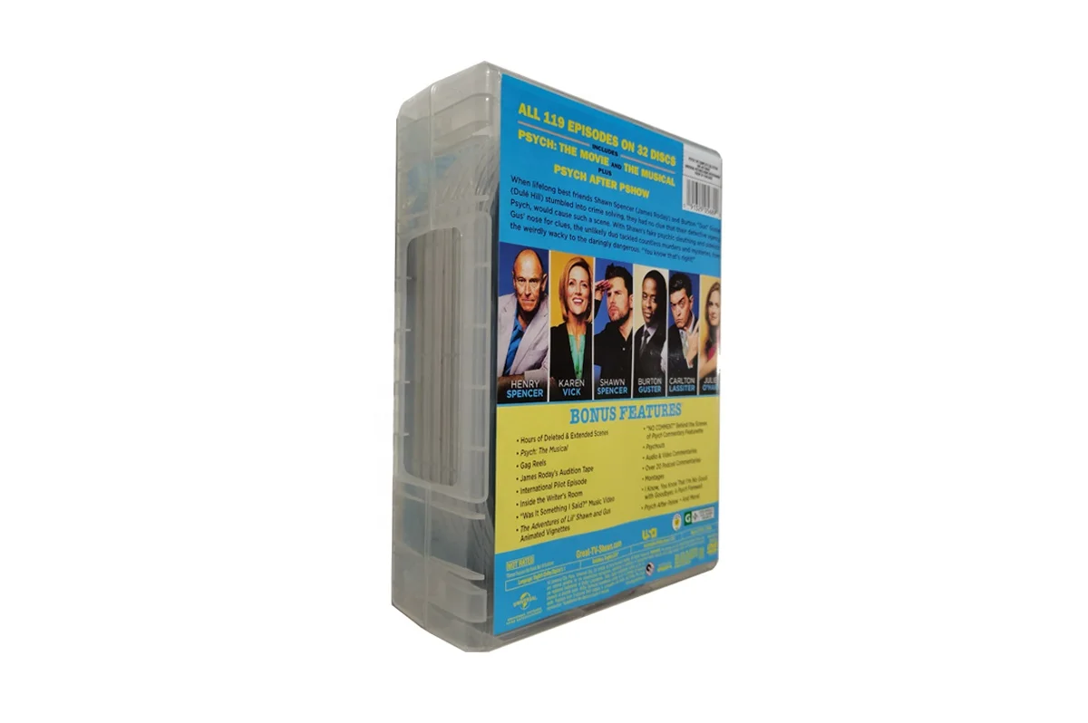 Psych the Complete Series 32DVD - Region 1 DVD Boxed Sets
