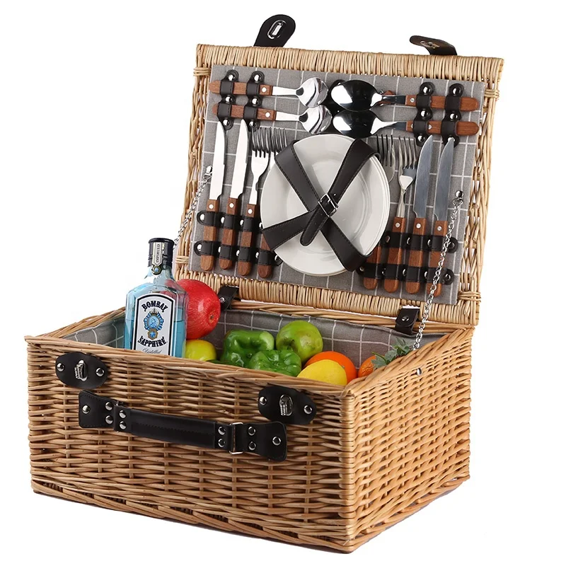 Wicker Picnic Basket