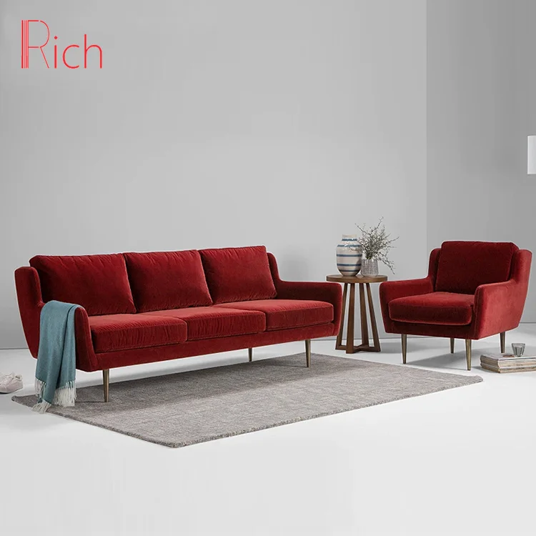 Sala De Estar Moderna 3 Lugares Tecido Veludo Conjunto De Sofá - Buy  Conjunto De Sofá Moderno,3 Lugares Sofá,Conjunto De Sofá De Design Product  on Alibaba.com