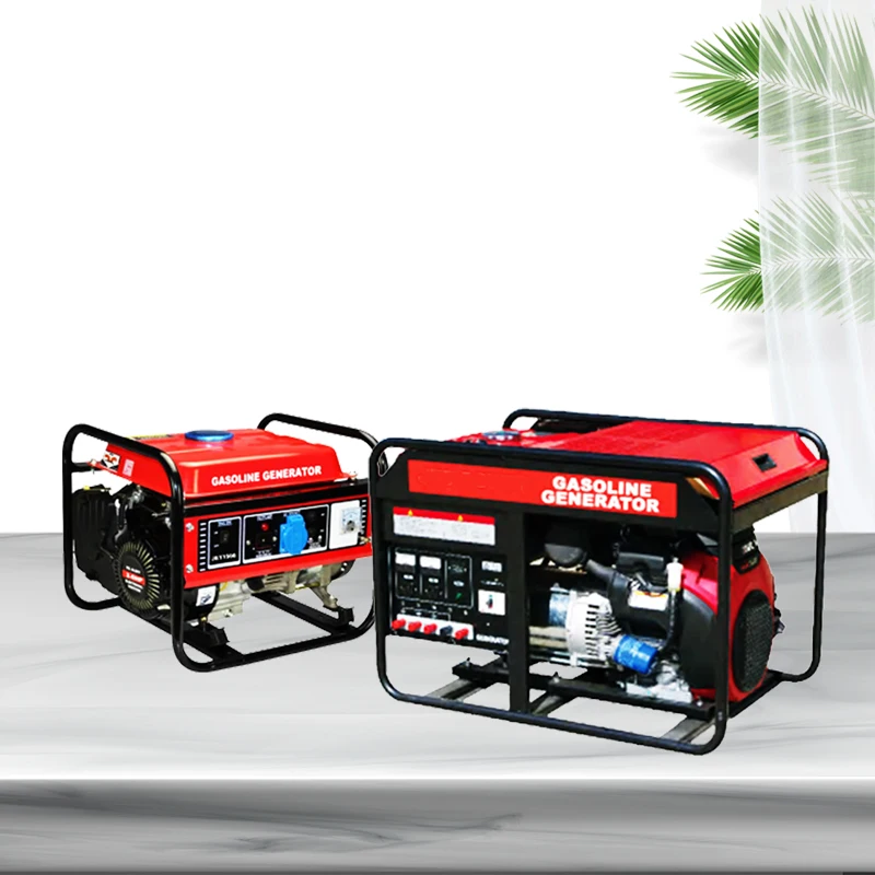Open Type Portable Gasoline Generator 3KW 5KW 6kw 7kw 10kw 12kw Gasoline Generators for Sales