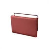 Wine red-multi-function storage box
