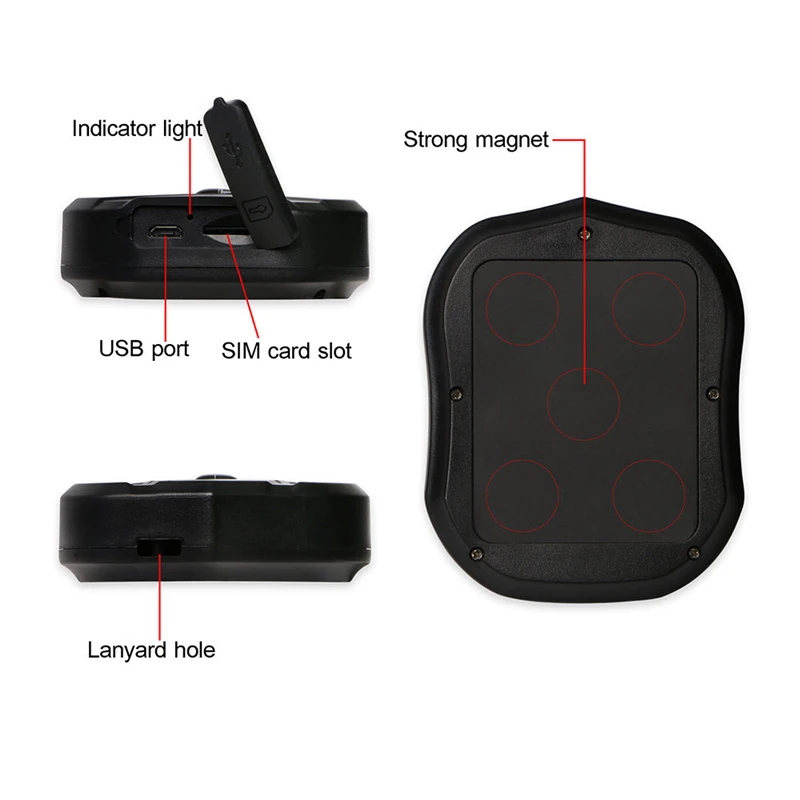 TK905B TKSTAR Smart GPS Tracker Wireless Tracking Device Long Battery Life Waterproof Portable Vehicle Gps Para Tractor