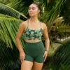 Green shorts