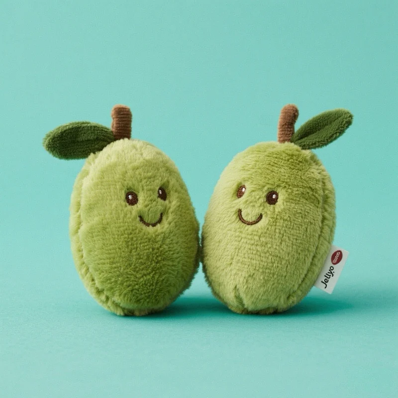 Custom Olive Plush Toy Design Your Own Plushies Personalized Design Cute Cartoon Soft Plush Doll Custom Plush Toy Manufacturer