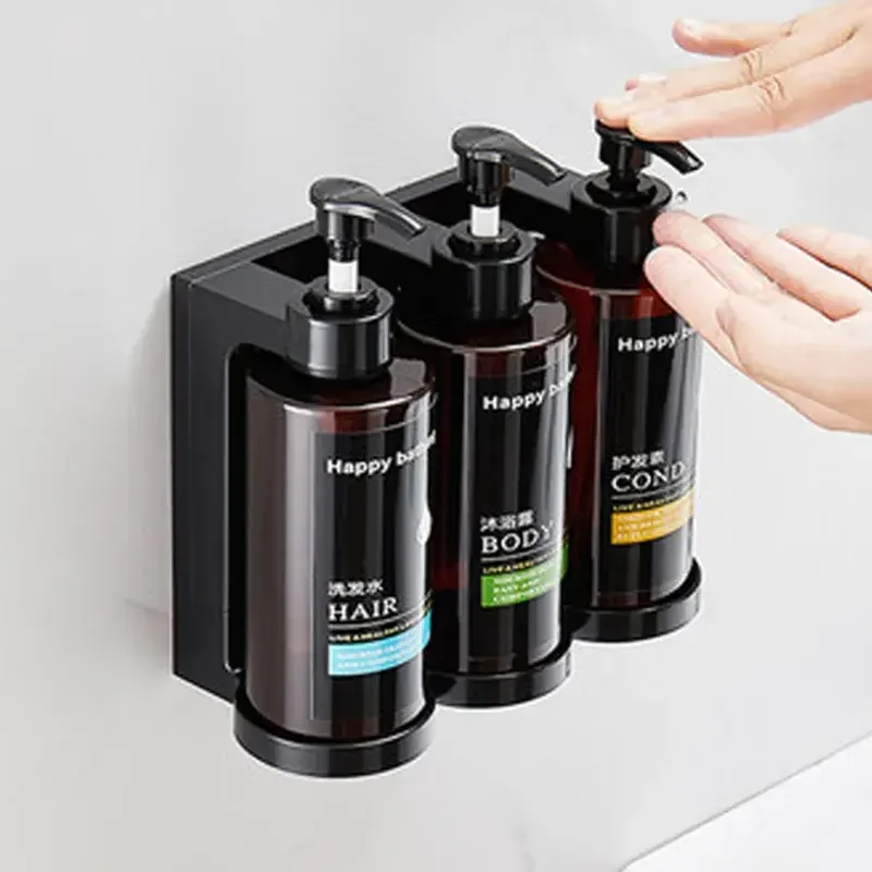 Wall Mounted Soap Dispenser - Modern & Transparent Design