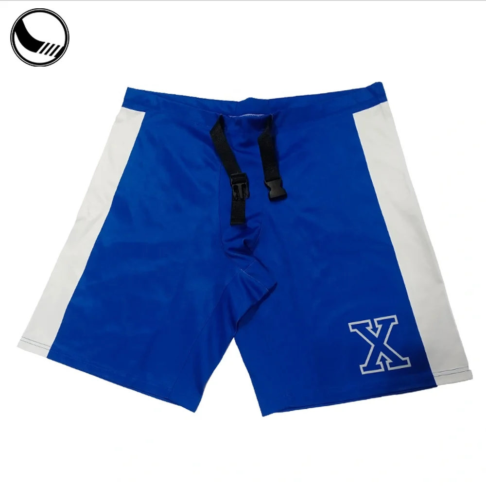 Custom Embroidery Tackle Twill Ice Hockey Shorts Hockey Pant Covers Custom Hockey Pants Shell