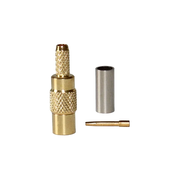 MCX-C-K1.5 Gold Plated Coaxial Connector MCX Female Connector for RG316 RG174