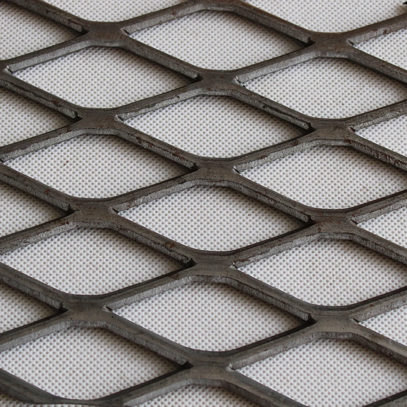 Standard Diamond Hole Wire Mesh Expanded Metal Mesh for Railing Stairs