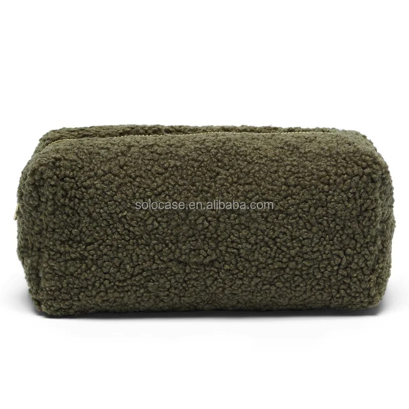 Cute Soft Teddy Cosmetic Bag