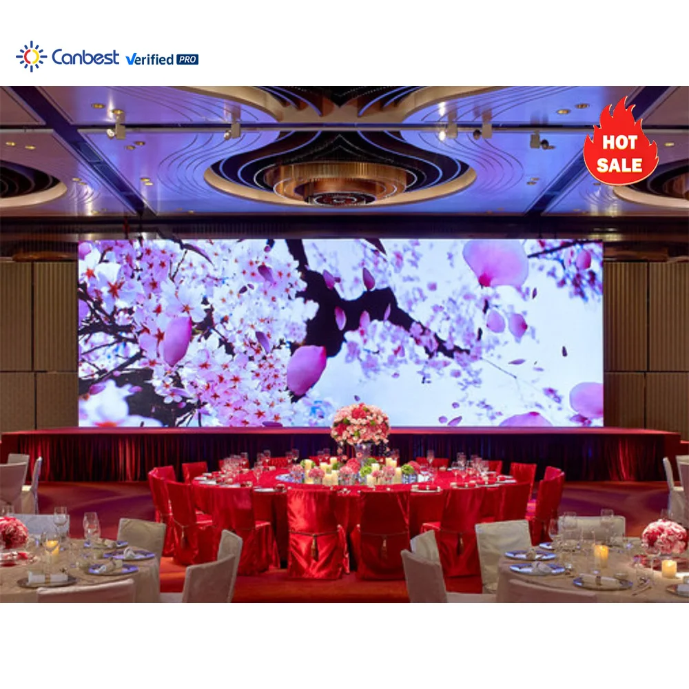 Indoor Big Screen P4 Led Display for Showcase Concert Show Stage Wall Party Night Club Screen for Disco