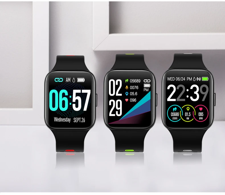 F30U Smartwatch 2022 Reloj Inteligentes Bracelet 1.55 Inch Display with Silicone Two Color Strap Heart Rate Sport Smart Watch(22).jpg