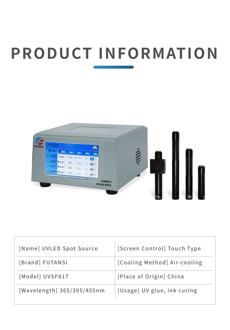 395nm 405nm Mixed Wavelength 4 Channel Uv Curing Equipment For Uv ...