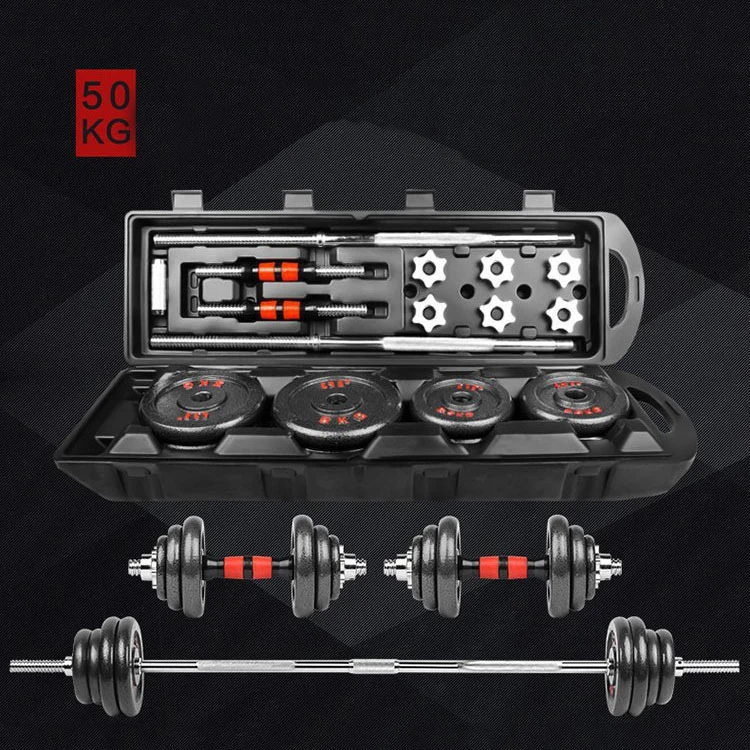 2 In1 High Quantity Cheap Adjustable Dumbbell And Barbell Set