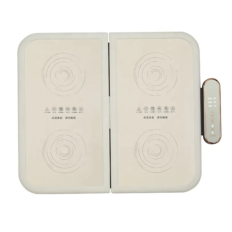 クリエイティブ サーモスタット折りたたみ式保温野菜プレート 家庭用ホットプレート 多機能連結タイプ 食事保温プレート 7